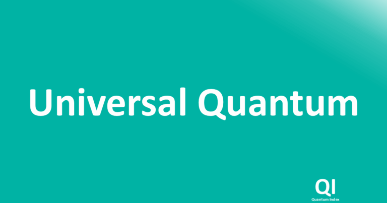 Universal quantum