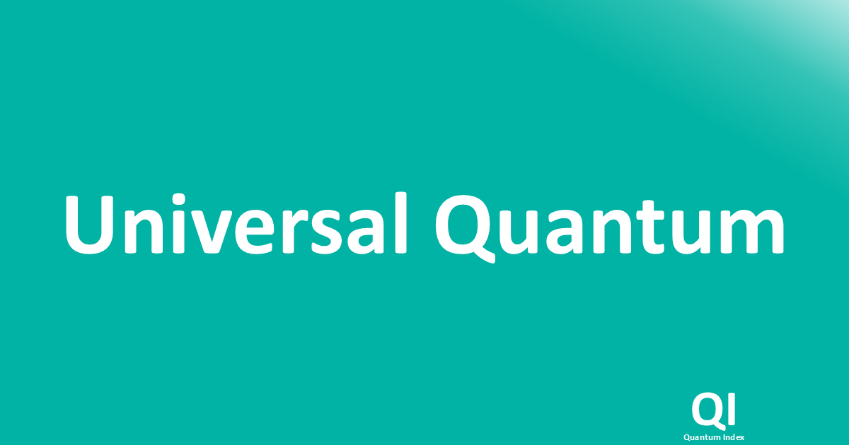 Universal quantum